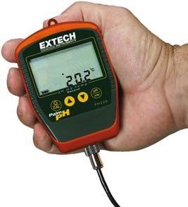 Extech PH220-C: Waterproof Palm pH Meter with Temperature - anaum.ca