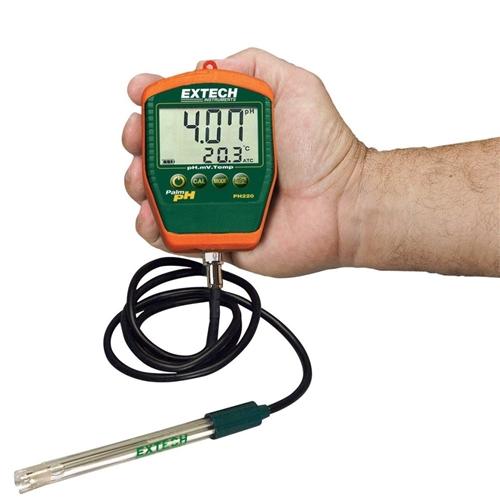 Extech PH220-C: Waterproof Palm pH Meter with Temperature - anaum.ca