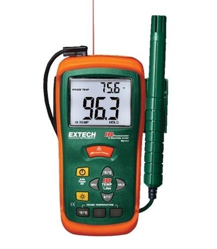 Extech RH101: Hygro-Thermometer + InfraRed Thermometer - anaum.ca