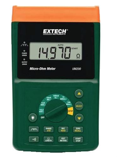 Extech UM200: High Resolution Micro-Ohm Meter - anaum.ca