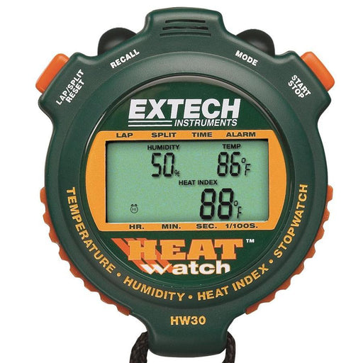 Extech HW30: HeatWatch Humidity/Temperature Stopwatch - anaum.ca