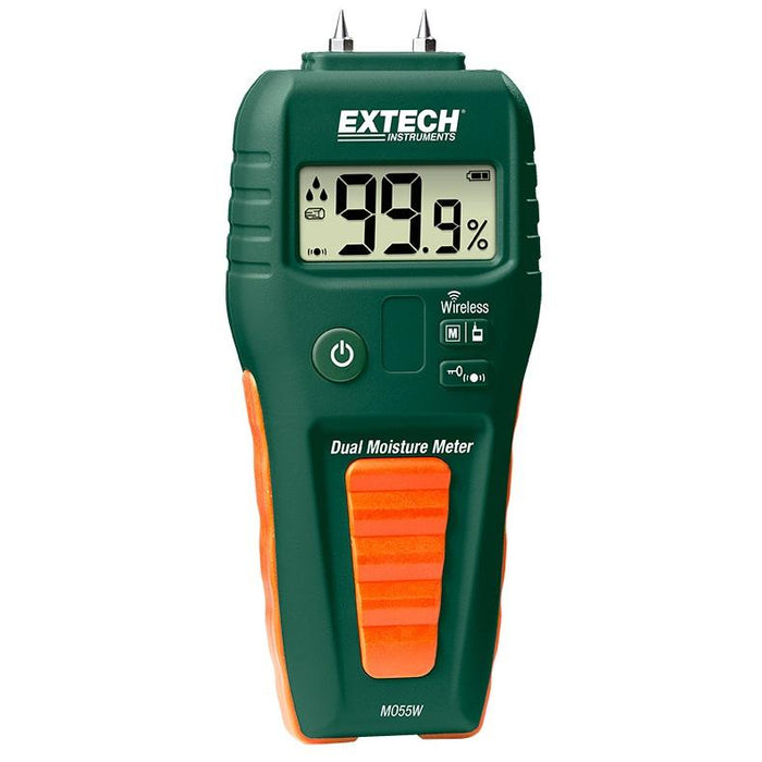 Extech MO55W : Wireless Datalogging Pin/Pinless Moisture Meter - anaum.ca