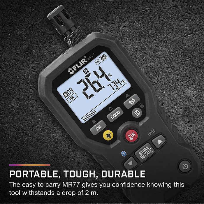 FLIR MR77 5-In-1 Moisture Meter With METERLiNK