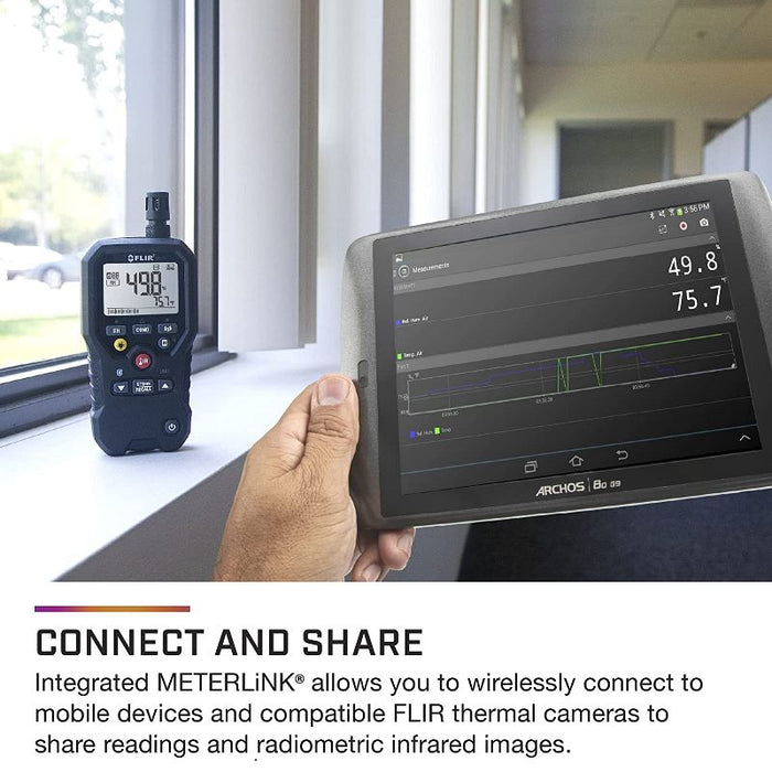 FLIR MR77 5-In-1 Moisture Meter With METERLiNK