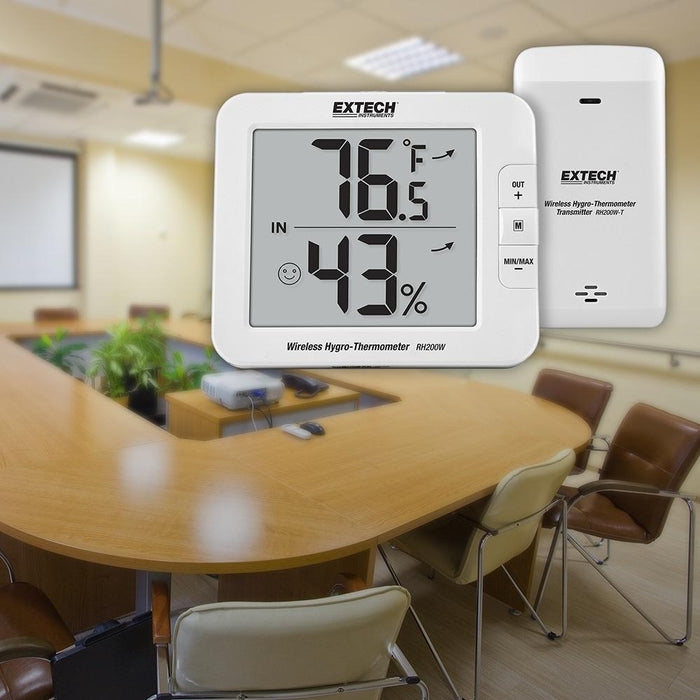 Extech RH200W: Multi-Channel Wireless Hygro-Thermometer - anaum.ca