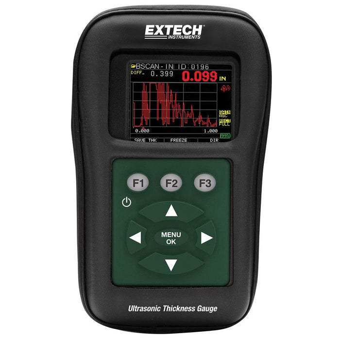 Extech TKG250: Digital Ultrasonic Thickness Gauge / Datalogger - anaum.ca